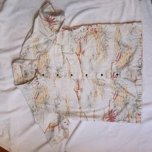 Solitude casual Hawaiian shirt. Size LT. Mens, 100% Cotton